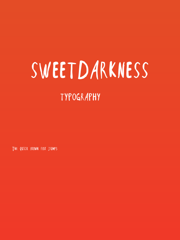 SweetDarkness Poster