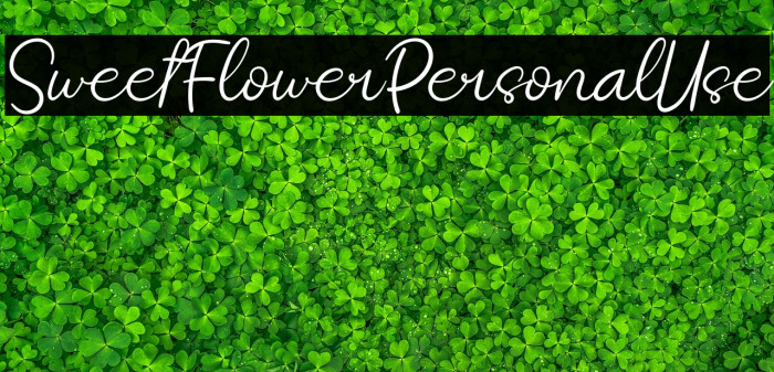 SweetFlowerPersonalUse Example 3