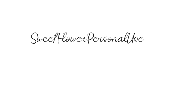 SweetFlowerPersonalUse Logo