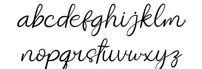 SweetFlowerPersonalUse Font LOWERCASE