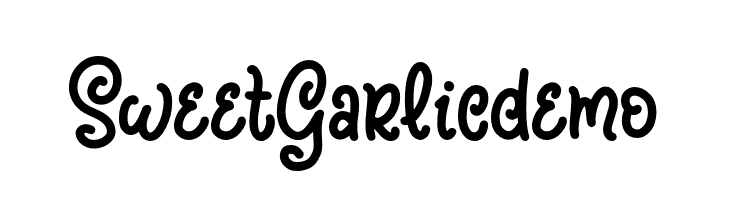 SweetGarlicdemo  नि: शुल्क फ़ॉन्ट्स डाउनलोड