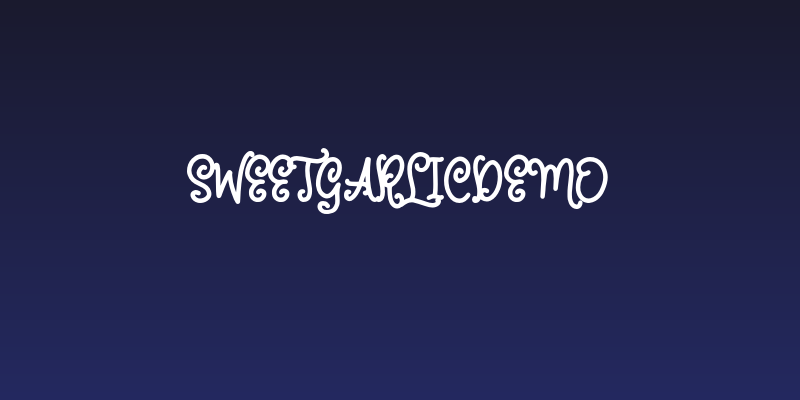 SweetGarlicdemo Social Header