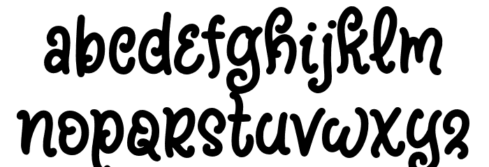 SweetGarlicdemo Font LOWERCASE