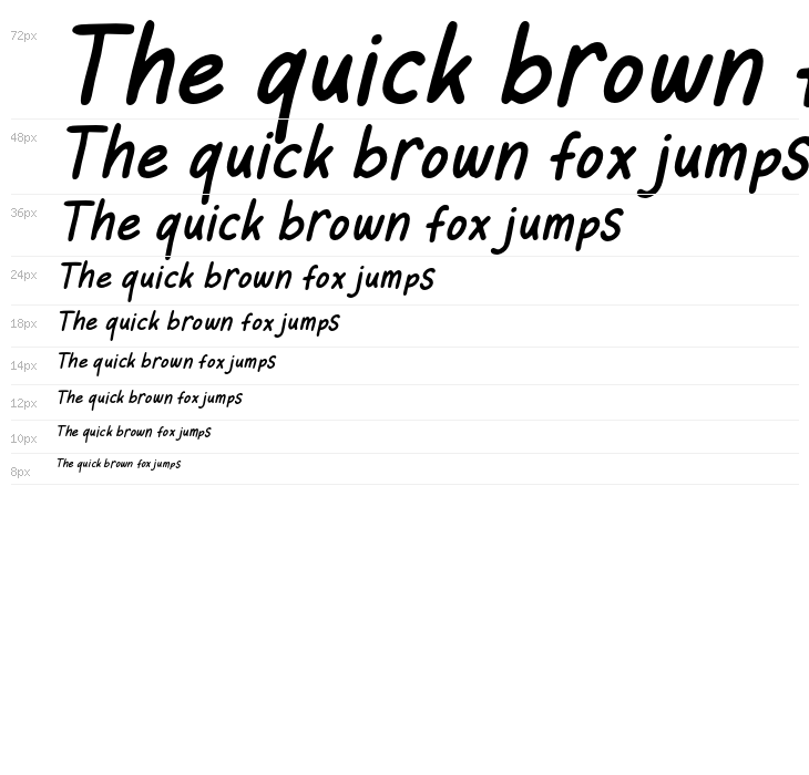 SweetHansan-Italic Waterfall