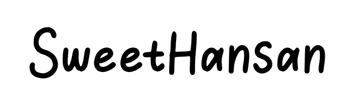 SweetHansan  नि: शुल्क फ़ॉन्ट्स डाउनलोड