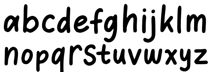 SweetHansan Font LOWERCASE