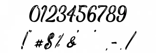 SweetHazel-PersonalUse Font OTHER CHARS