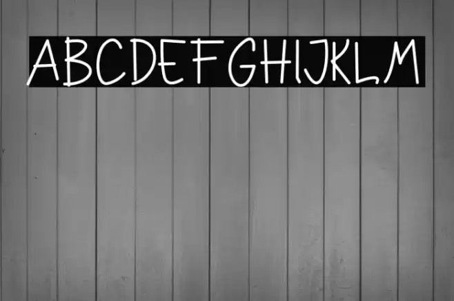 SweetHeart Font examples