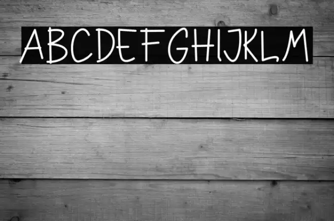 SweetHeart Font examples