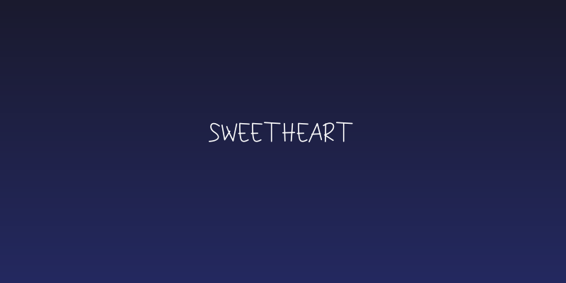 SweetHeart Social Header