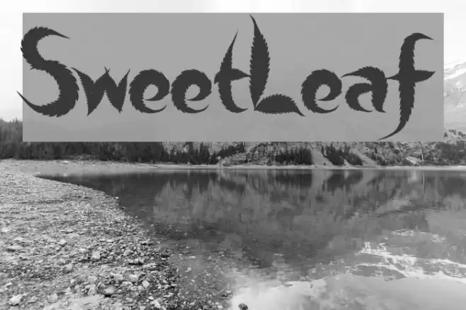 SweetLeaf Fonte examples