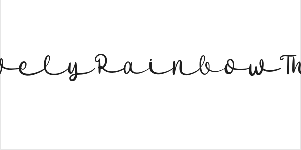 SweetLovelyRainbowThree-Reg Logo