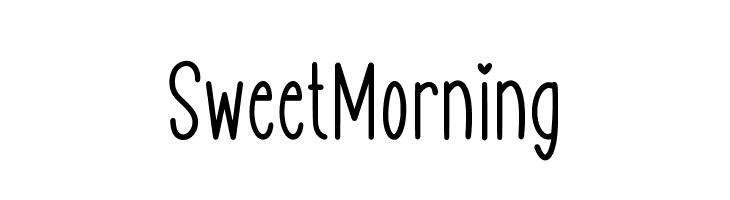 SweetMorning  Fuentes Gratis Descargar