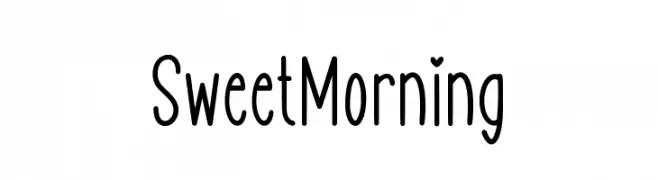 SweetMorning  Скачать бесплатные шрифты