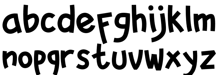 SweetSaturday Font LOWERCASE