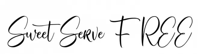 SweetServe FREE  Скачать бесплатные шрифты
