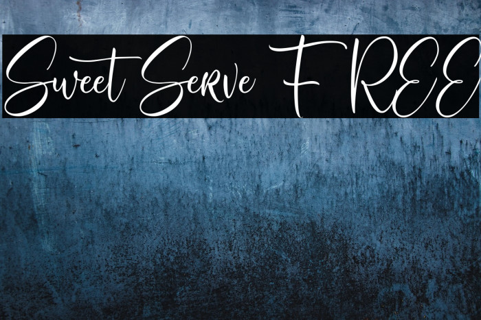 SweetServe FREE Example 1