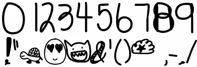 SweetTea Font OTHER CHARS