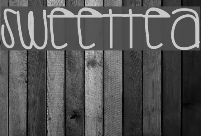 SweetTea Font examples