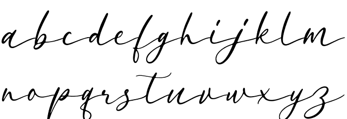 SweetValley Font LOWERCASE