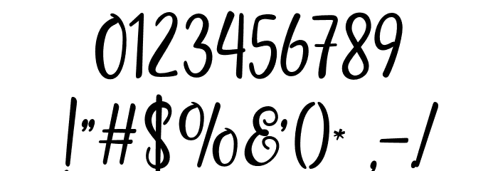 SweetWhisper-Regular Font OTHER CHARS