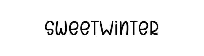 SweetWinter  Frei Schriftart Herunterladen