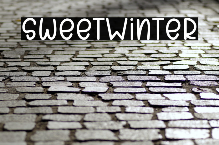 SweetWinter Example 1