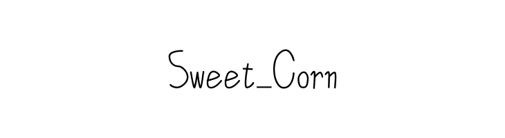 Sweet_Corn  les polices de caractères gratuit tlcharger
