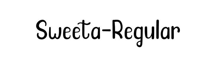 Sweeta-Regular  नि: शुल्क फ़ॉन्ट्स डाउनलोड