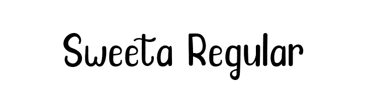 Sweeta Regular  フリーフォントのダウンロード
