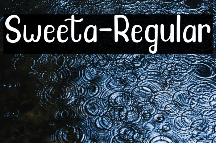 Sweeta-Regular Example 1