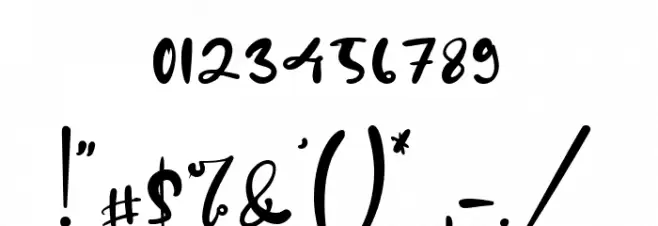 Sweetchild Schriftart Anderer Schreiben