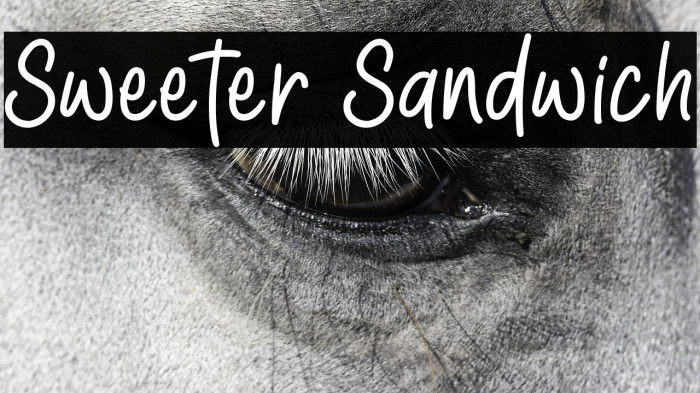 Sweeter Sandwich Example 2
