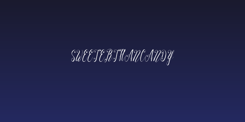 SweeterthanCandy Social Header