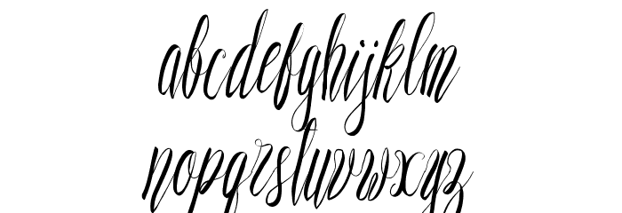 SweeterthanCandy Font LOWERCASE