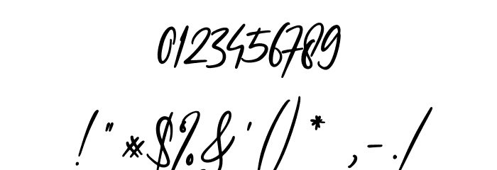 Sweetfrance Font OTHER CHARS