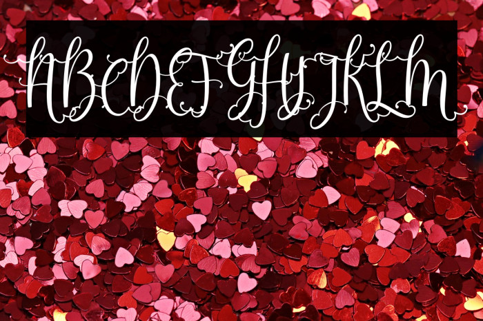 Sweetgentle Font examples