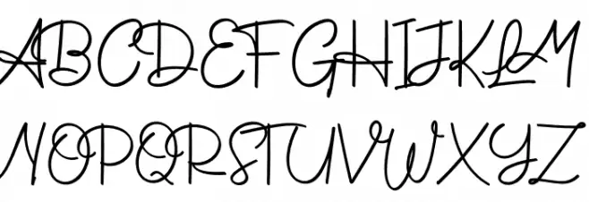 Sweetgrend Font Litere mari