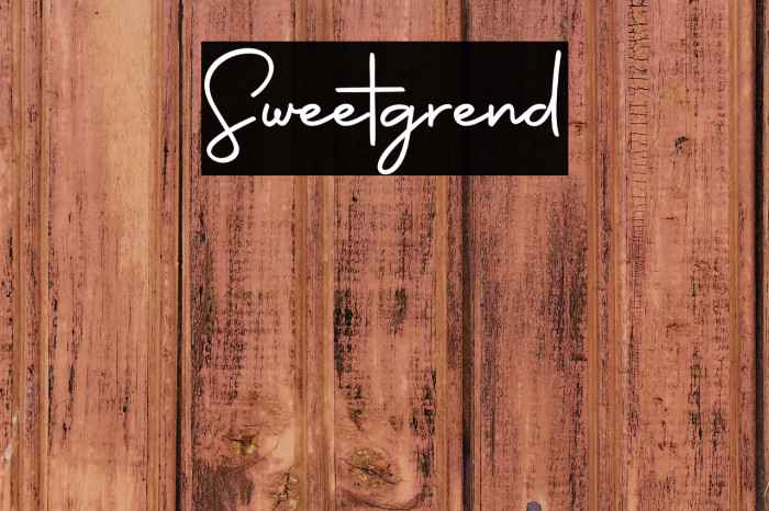Sweetgrend Example 1
