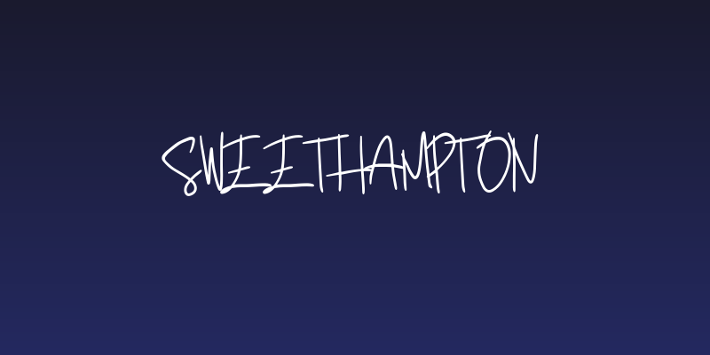 Sweethampton Social Header