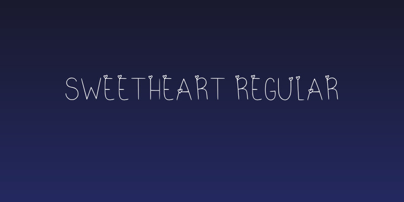 Sweetheart Regular Social Header