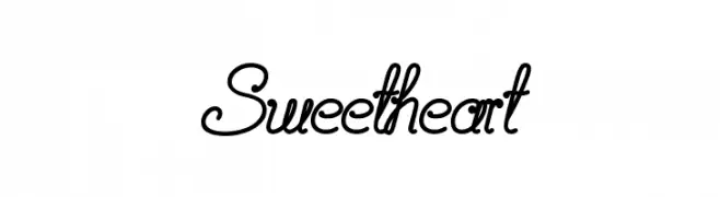 Sweetheart  لخطوط تنزيل
