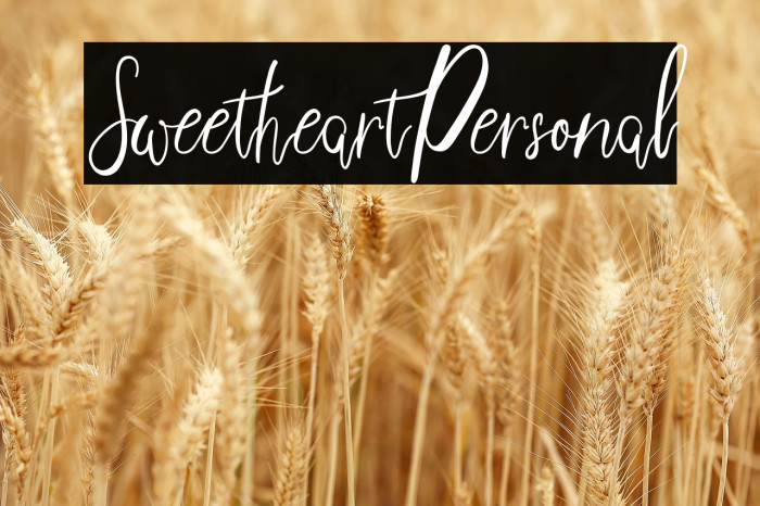 SweetheartPersonal Example 1