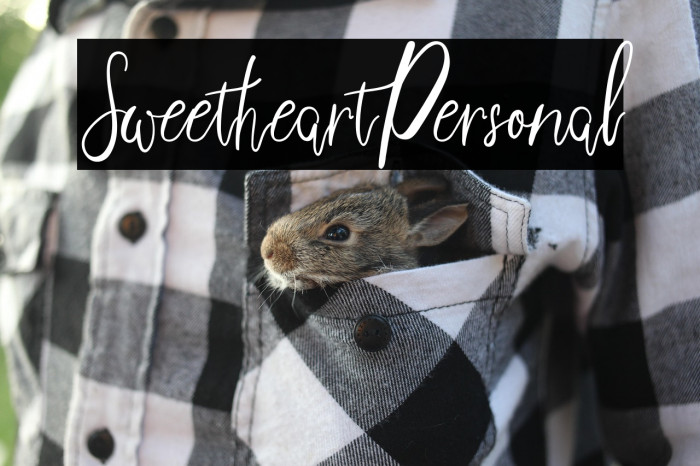 SweetheartPersonal Example 2