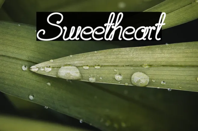 Sweetheart Example 1