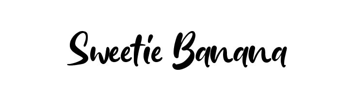 Sweetie Banana  Free Fonts Download