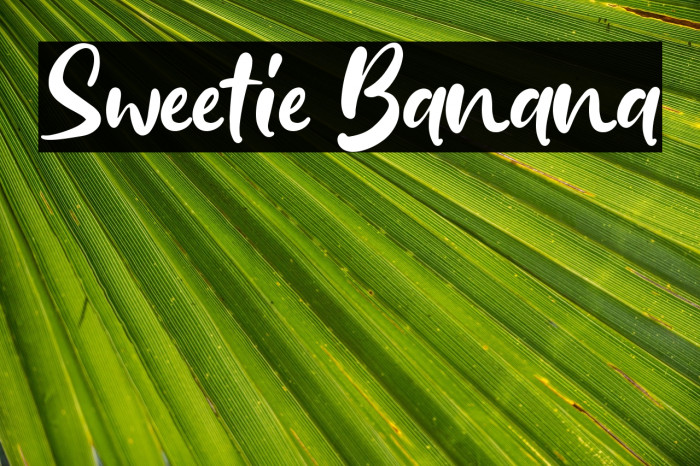 Sweetie Banana Example 2