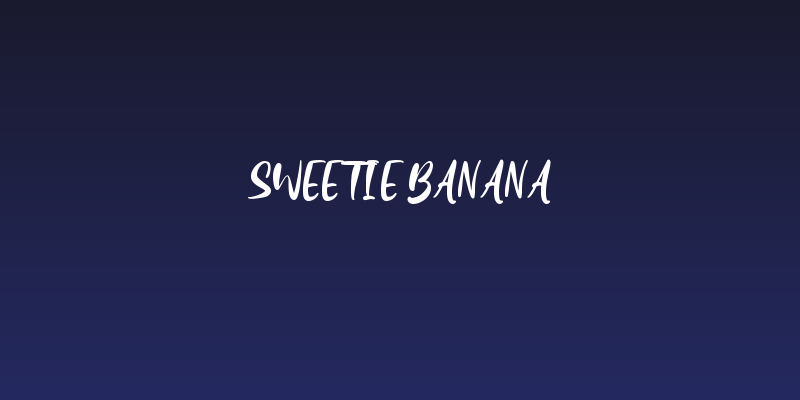 Sweetie Banana Social Header