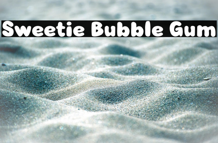 Sweetie Bubble Gum Example 3