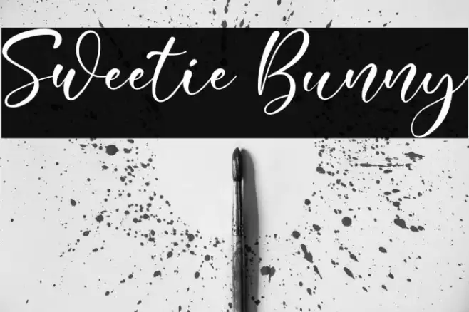 Sweetie Bunny Font examples